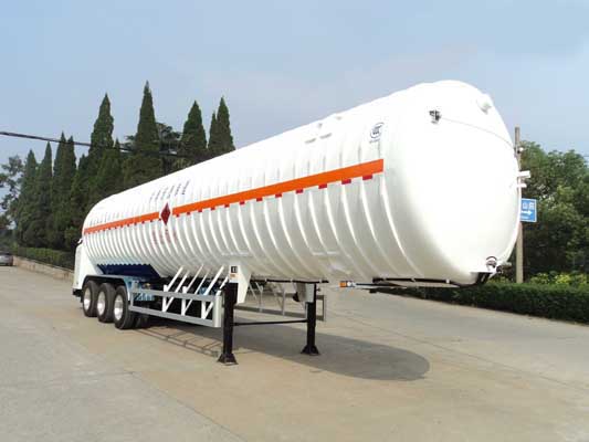 宏图13米24.4吨3轴低温液体运输半挂车(HT9400GDYF1)