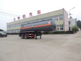 腐蚀性物品罐式运输半挂车