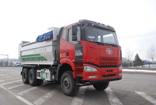 龙帝牌CSL5250ZLJC4自卸式垃圾车公告图片