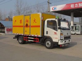 爆破器材运输车