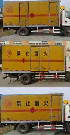 江特牌JDF5111XQYDFA4爆破器材运输车公告图片