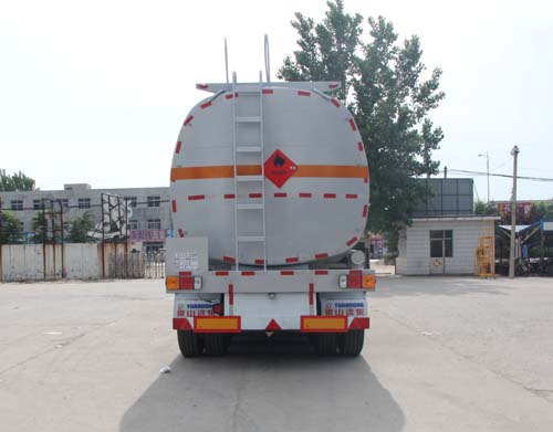 劲越LYD9400GRY易燃液体罐式运输半挂车公告图片