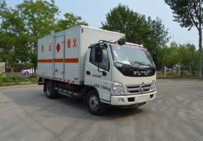 易燃气体厢式运输车
