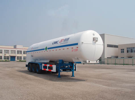 圣达因12.5米26.4吨3轴低温液体运输半挂车(SDY9401GDYN1)