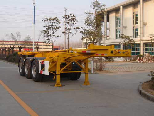 通华8.5米35吨3轴集装箱运输半挂车(THT9403TJZA)