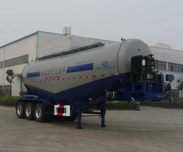 开乐10.5米32.1吨3轴中密度粉粒物料运输半挂车(AKL9401GFLA8)