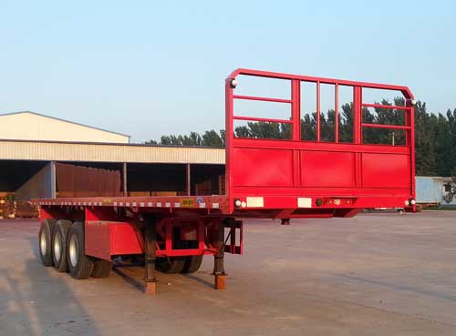 沃顺达11.5米34吨3轴平板运输半挂车(DR9403TPB)