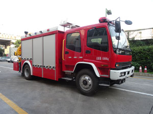 ZXF5120TXFJY100/W型抢险救援消防车图片