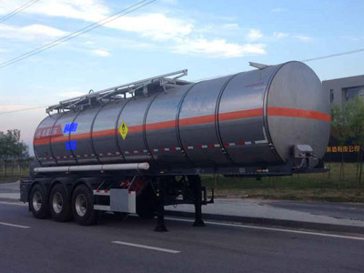 永强10.8米30.4吨3轴氧化性物品罐式运输半挂车(YQ9401GYWY2)