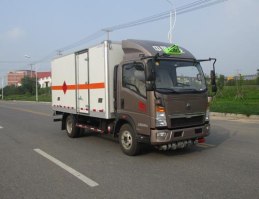 易燃气体厢式运输车