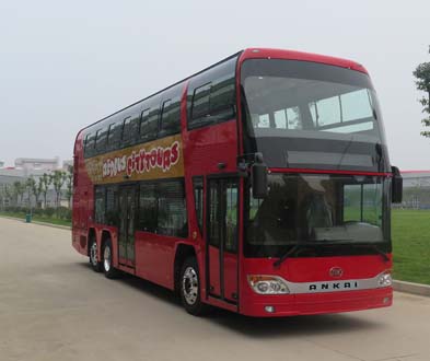 安凯12米40-63座纯电动双层城市客车(HFF6120GS03EV)