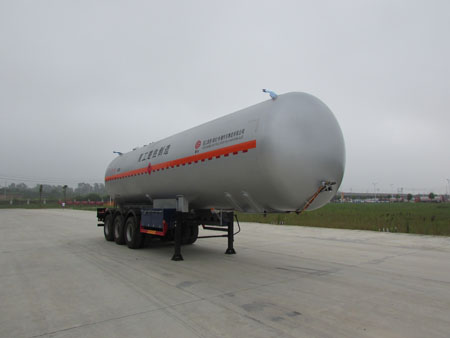 楚胜11.5米27.6吨3轴液化气体运输半挂车(CSC9401GYQT)