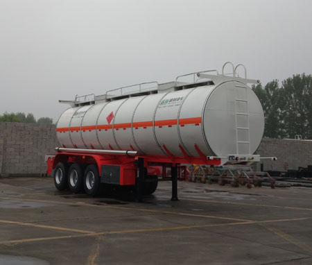 盛润10米31.4吨3轴易燃液体罐式运输半挂车(SKW9402GRYT)