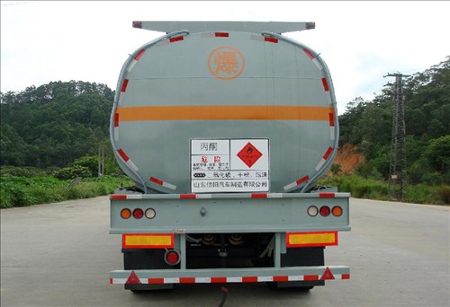 岱阳TAG9402GRY易燃液体罐式运输半挂车公告图片