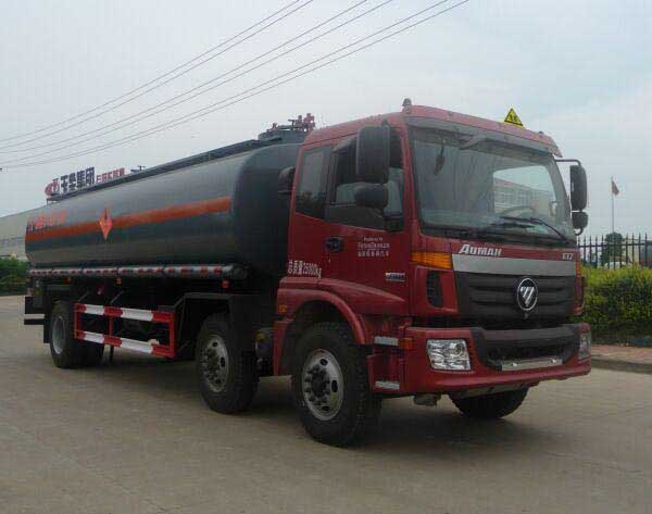 特运牌DTA5250GRYBH4易燃液体罐式运输车图片