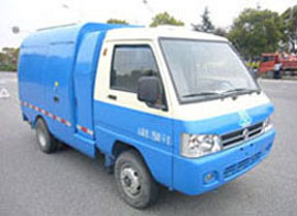 HG5023XTYBEV型纯电动密闭式桶装垃圾车图片