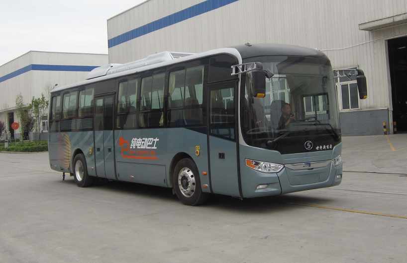 陕汽10.5米10-46座纯电动城市客车(SX6100GBEVS)