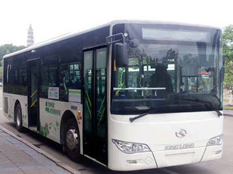 金龙10.5米10-40座混合动力城市客车(XMQ6106AGCHEVN52)