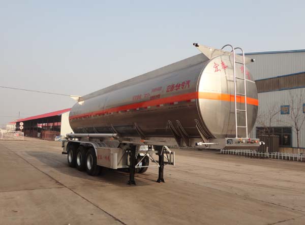 正康宏泰10.5米34.2吨3轴腐蚀性物品罐式运输半挂车(HHT9407GFW)