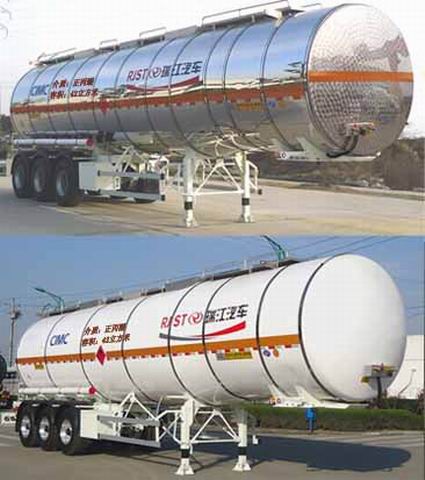 瑞江WL9407GRYE易燃液体罐式运输半挂车公告图片