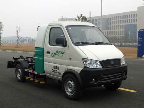 中联牌ZLJ5030ZXXZLBEV纯电动车厢可卸式垃圾车公告图片