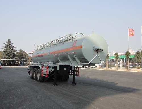 华威驰乐10.4米27吨3轴腐蚀性物品罐式运输半挂车(SGZ9350GFW)