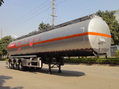 永强12.6米30吨3轴易燃液体罐式运输半挂车(YQ9404GRYDLA)