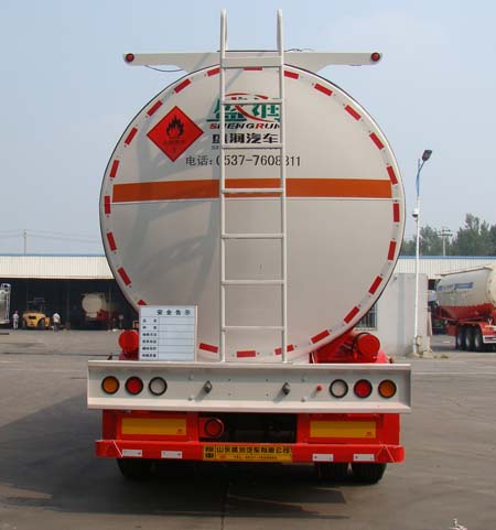 盛润SKW9401GRYT易燃液体罐式运输半挂车公告图片