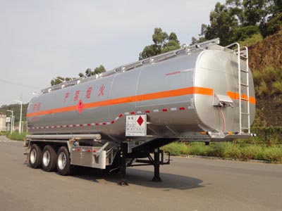 永强10.4米30吨3轴化工液体运输半挂车(YQ9400GHYA)