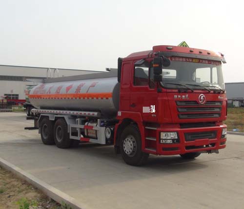 弘瑞通牌HRT5251GRY易燃液体罐式运输车公告图片