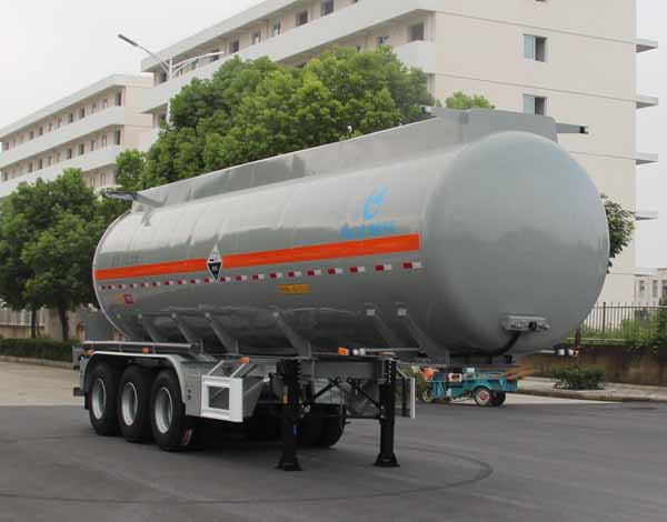 开乐10.5米31.5吨3轴腐蚀性物品罐式运输半挂车(AKL9409GFW)