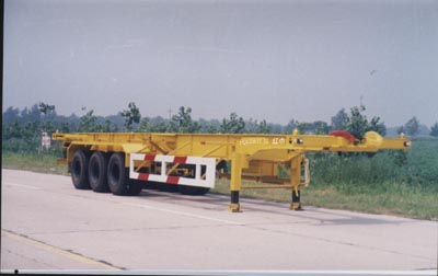 开乐12.4米30.5吨3轴集装箱运输半挂车(AKL9400TJZ)