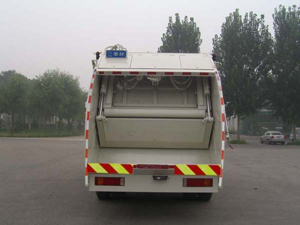华林牌HLT5168ZYS压缩式垃圾车公告图片