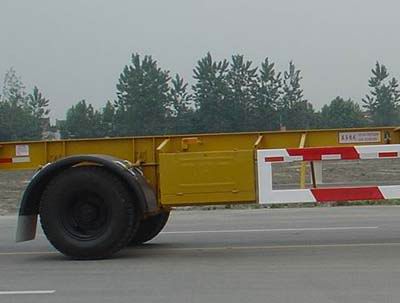 中集ZJV9100TJZTH空载集装箱运输半挂车公告图片