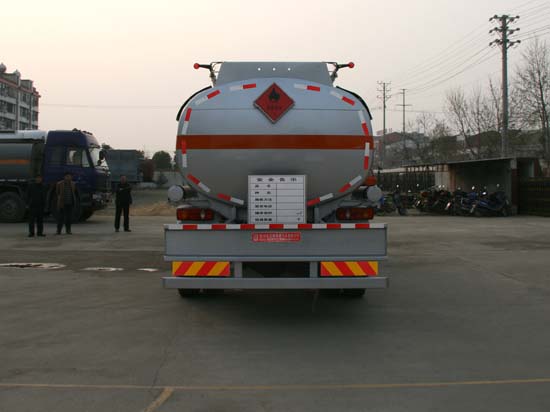 铝合金易燃液体罐式运输车图片