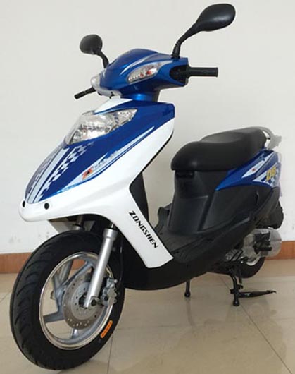 ZS125T-37 宗申125CC汽油前盘式后鼓式两轮摩托车图片