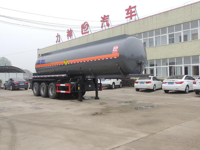 醒狮11米31吨3轴氧化性物品罐式运输半挂车(SLS9401GYW)