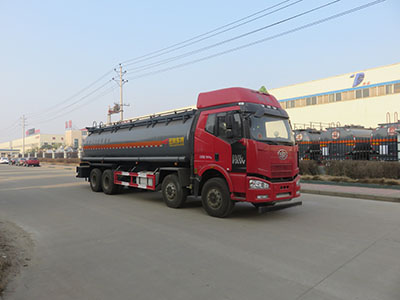 特运牌DTA5311GFWC腐蚀性物品罐式运输车