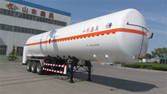 万鑫鑫昊13米23吨3轴低温液体运输半挂车(WXH9400GDY)
