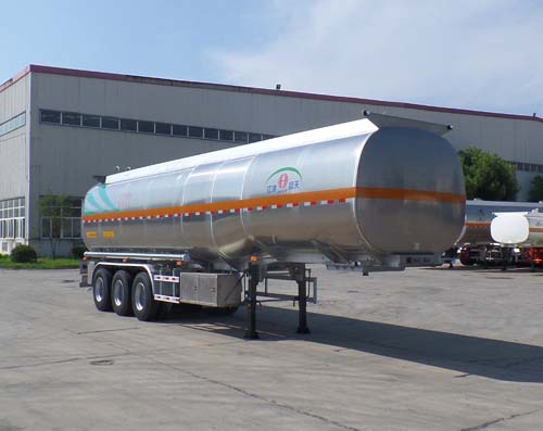 江淮扬天12.1米33.2吨3轴铝合金液态食品运输半挂车(CXQ9400GYS)