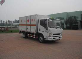 易燃气体厢式运输车