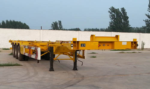 运腾驰15米33.7吨3轴集装箱运输半挂车(SDT9400TJZ)