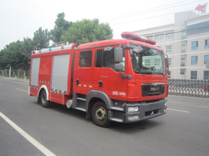 中卓时代牌ZXF5120GXFSG40水罐消防车