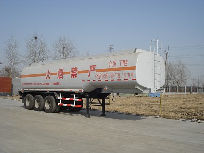福玺11.2米32.1吨3轴化工液体运输半挂车(XCF9404GHY)