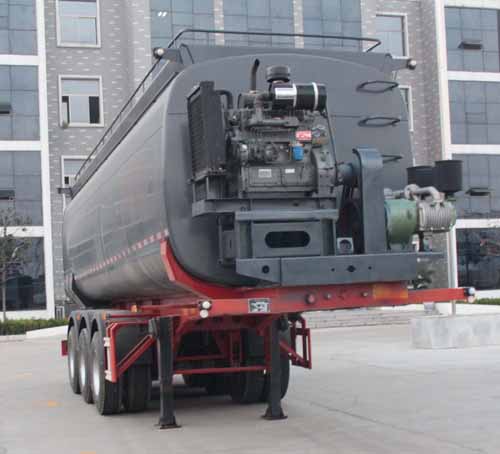 固得美9.9米29.9吨3轴中密度粉粒物料运输半挂车(GDM9402GFL)
