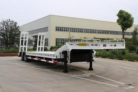 天明13米20吨2轴低平板半挂车(TM9280TDP)