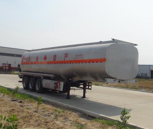 弘瑞通11.6米30.1吨3轴易燃液体罐式运输半挂车(HRT9404GRY)