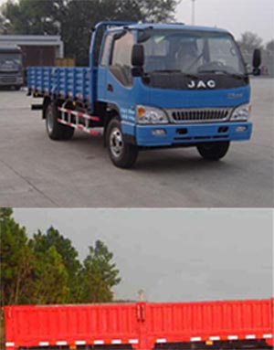 HFC1120P81K1C5 江淮143马力单桥柴油5.5米国四载货汽车图片