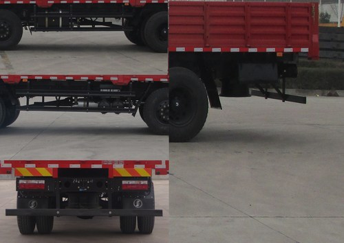 SX1255GP4 陕汽220马力前四后四(小三轴)柴油7.8米国四载货汽车图片