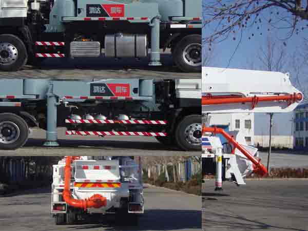 铁力士牌HDT5282THB混凝土泵车公告图片